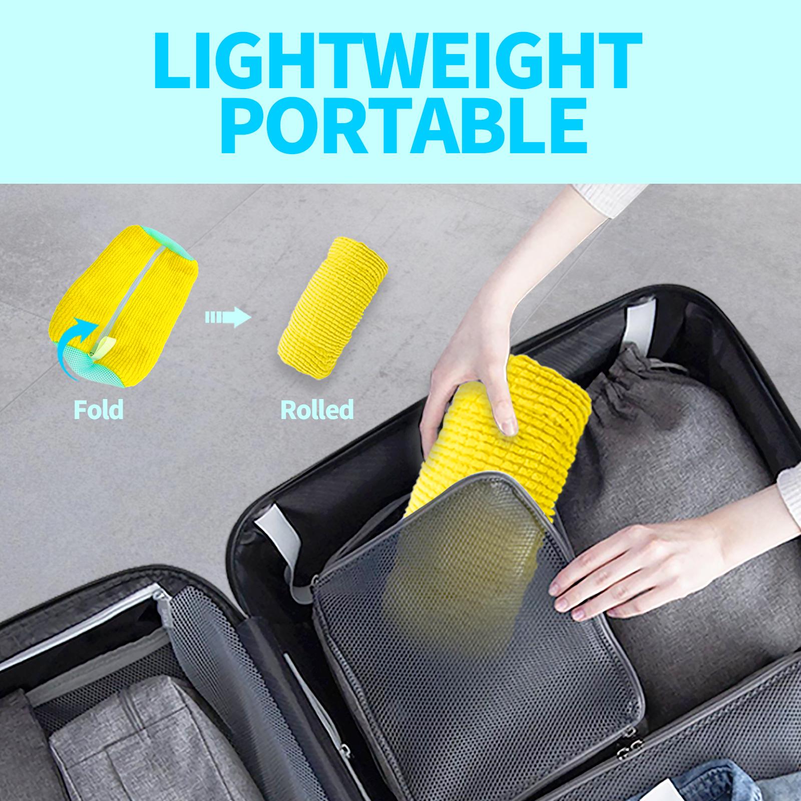 Premium Shoe Washing Bag for Washing Machine - Durable Mesh Fabric with Secure Zipper Closure for All Footwear Types - 1pcs/2-pcs Set with Gift Box