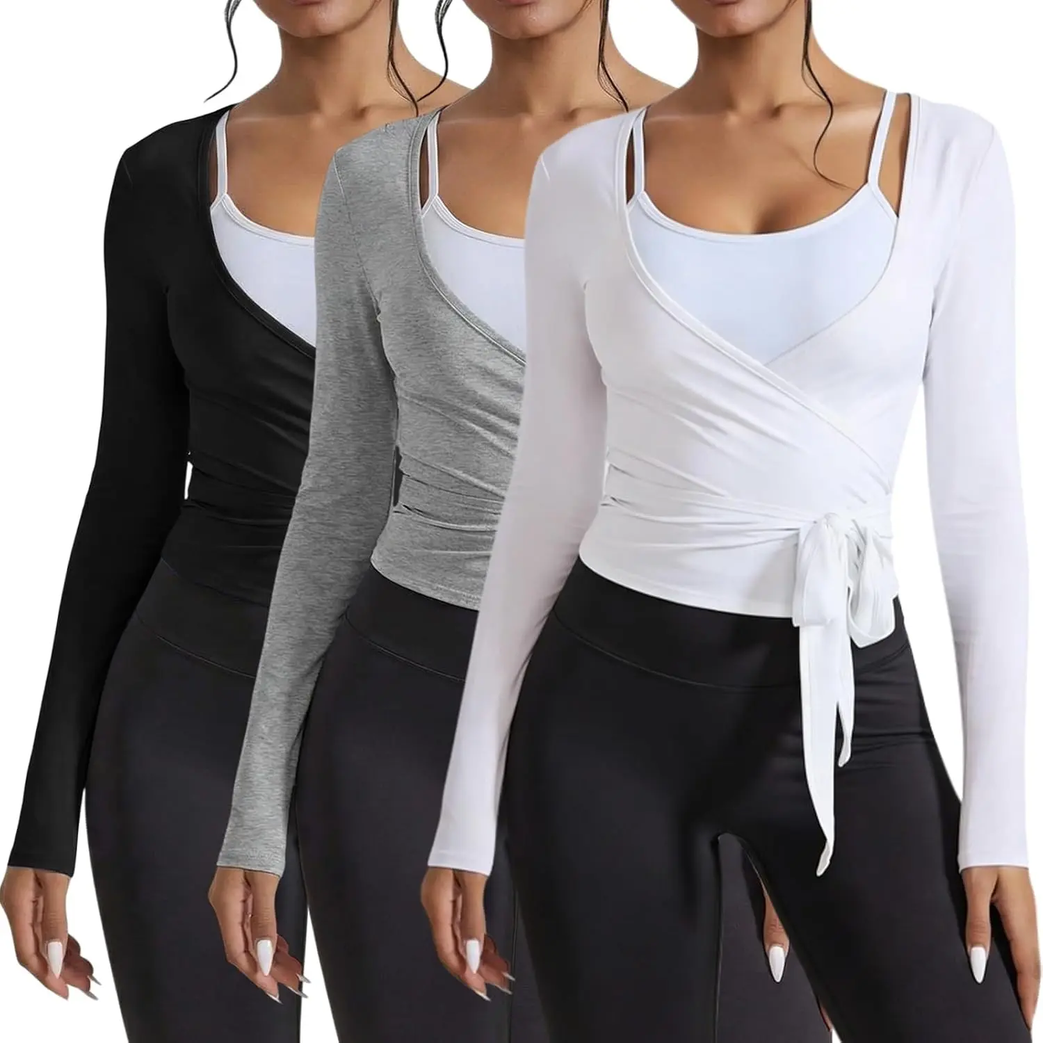 Black, Gray, White