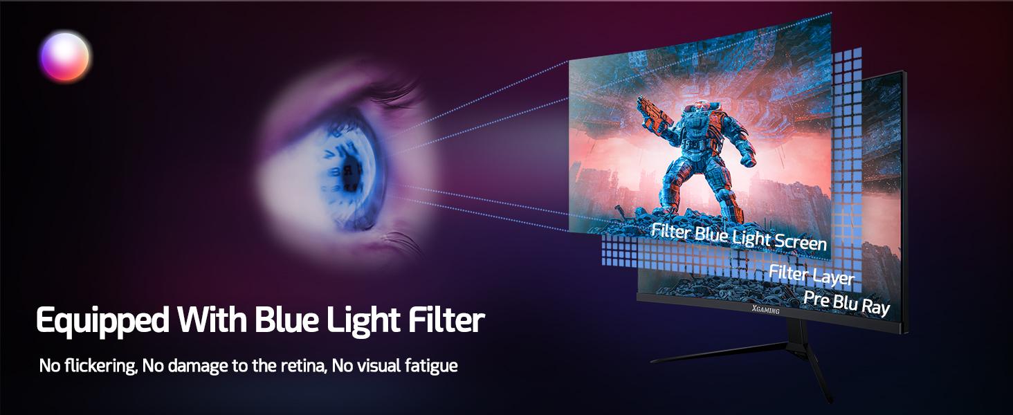 27 Inch Curved Monitor 2K 165Hz 1500R, QHD 2560*1440p Gaming Computer Monitor, 16:9 HDMI Display, 1ms(MPRT), FreeSync, 99% sRGB, Eye Care HDR PC Screen Built-in Speakers, VESA, Tilt Adjustable, Black gaming monitor