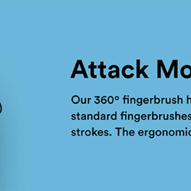 High-Quality New Dog Toothbrush Set, 360° Cat & Dog Brushing Kit, Premium Gel Toothbrushes for Pets, Single Item Pack