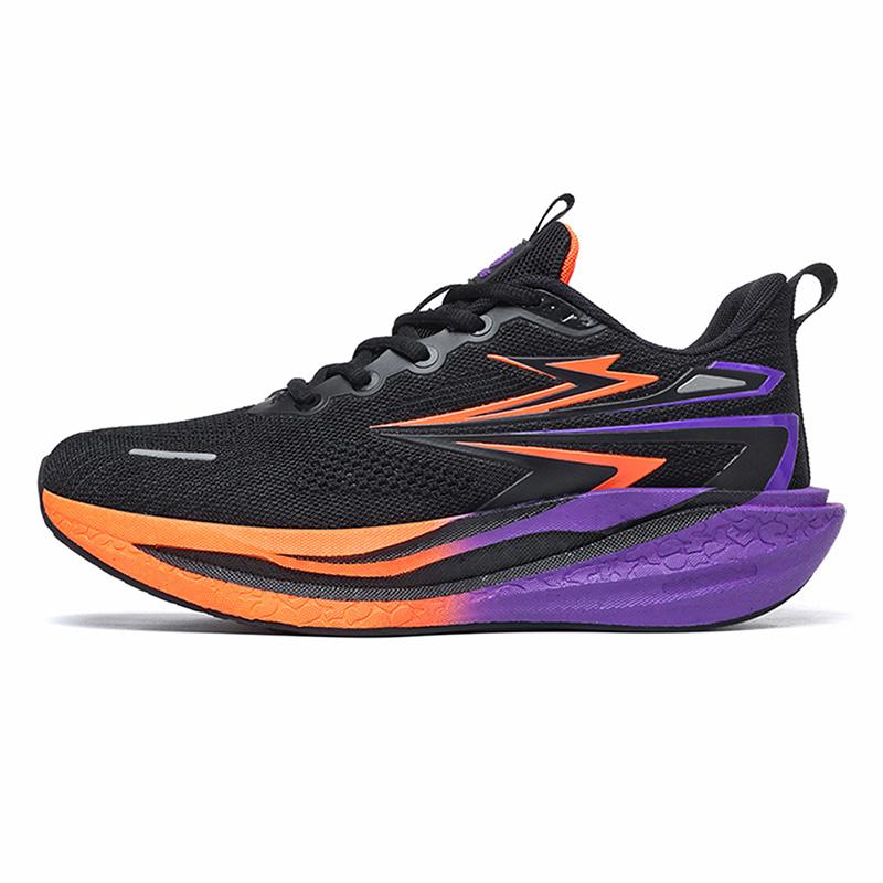 New Men's Lightweight Cushioned Athletic Running Shoes, Breathable Mesh Gradual Thick Sole, Soft Elastic Outsole Anti-Slip Durable, Multi-Color Options