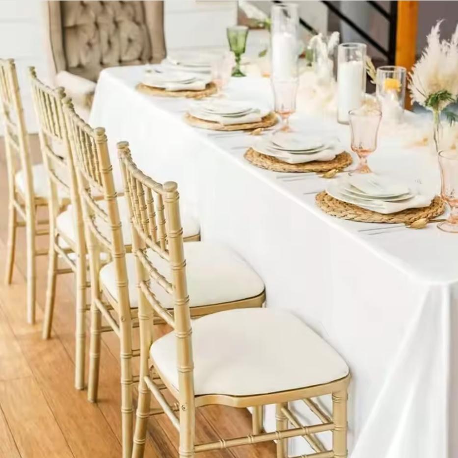 Silky Satin Tablecloth, Perfect for Wedding Party Decorations, Elegant Fabric for Special Events & Celebrations