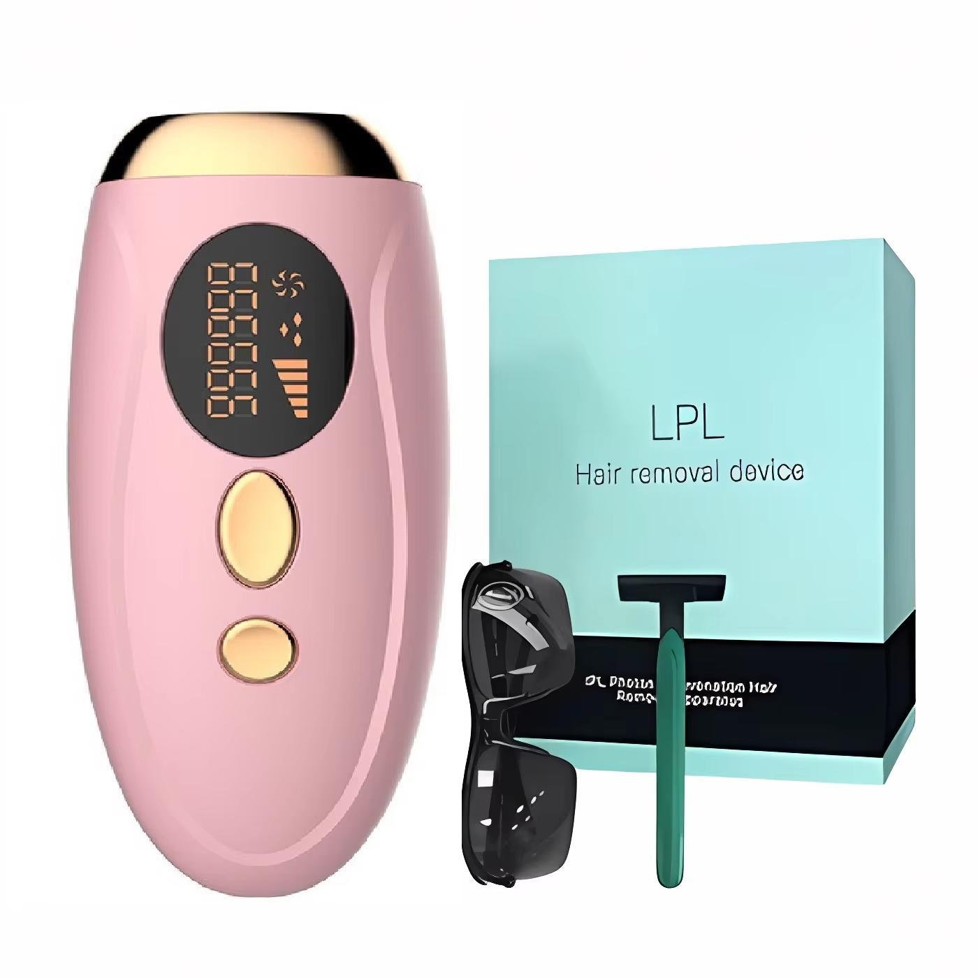 Professional Ipl Laser Hair Removal Machine, 999999 Flashes Painless Hair Remover for Women's Body, Face, Legs & Bikini Area, Epilator Hair