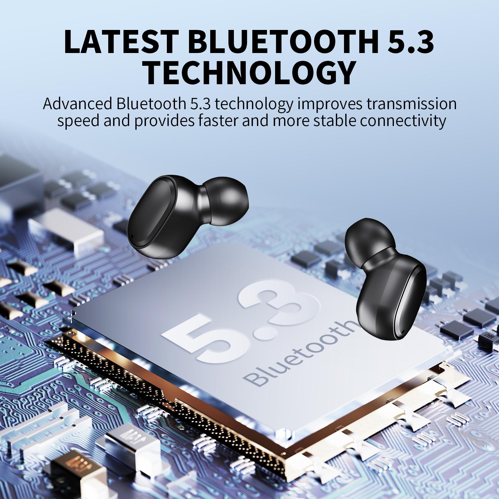 In Ear Headphones, Wireless Headphones 30H Playtime with with 4 Microphones Punchy Bass Stereo Sound Transparency Mode Sports Earbuds Bluetooth 5.3 Earphones c30i In Ear Headphones, Wireless Headphones 30H Playtime with with 4 Microphones Punchy Bass Stereo Sound Transparency Mode Sports Earbuds Bluetooth 5.3 Earphones c30i