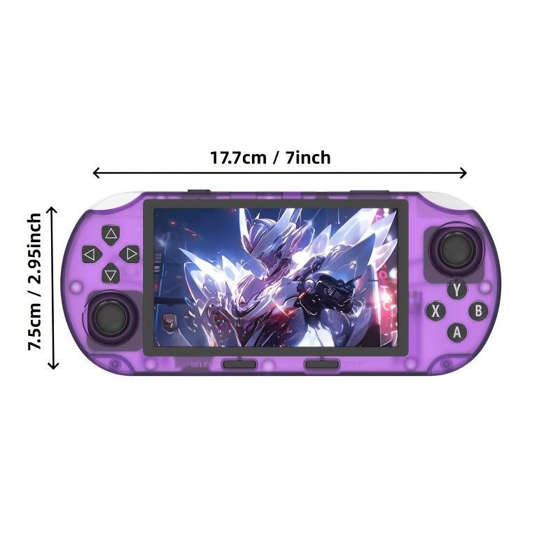 Upgraded Sf3000hd Retro Handheld Game Console, 4.5 Inch IPS Screen, Comfortable Grip, High Performance Open Source, Portable & Practical