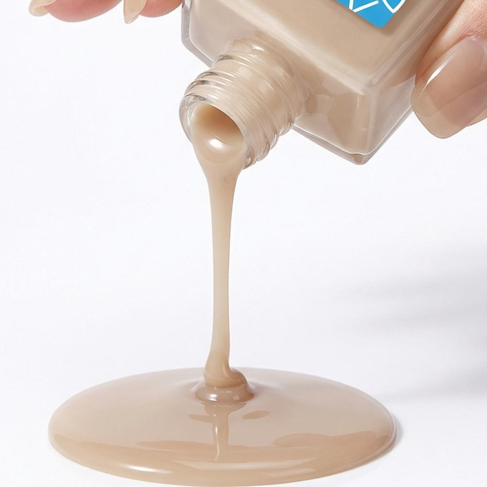 LOVCARRIE New Arrival 7 IN 1 Moisturize 17ml Natural Jelly Beige Gloss Nail Strengthener, with Calcium, Fast Air Drying, High Shine Nail Protection Layer, Nail Hardener, Get Strong Nails, Protect and Nourish Nails, Nail Care Oil, Manicure Nail Polish