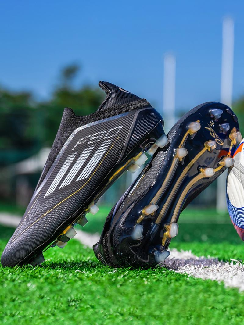 Unisex Soccer Shoes for Youth Students, Long-Stud Design, Sports Footwear for Training and Competition, Durable Comfortable Football Boots Unisex Soccer Shoes for Youth Students, Long-Stud Design, Sports Footwear for Training and Competition, Durable Comfortable Football Boots