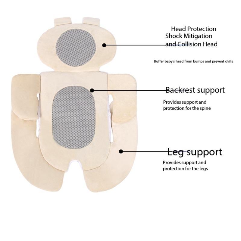 Child Safety Seat Cushion, Baby Stroller Backrest Pad, Universal Infant Car Seat Insert, Comfortable & Durable Design, Universal Fit