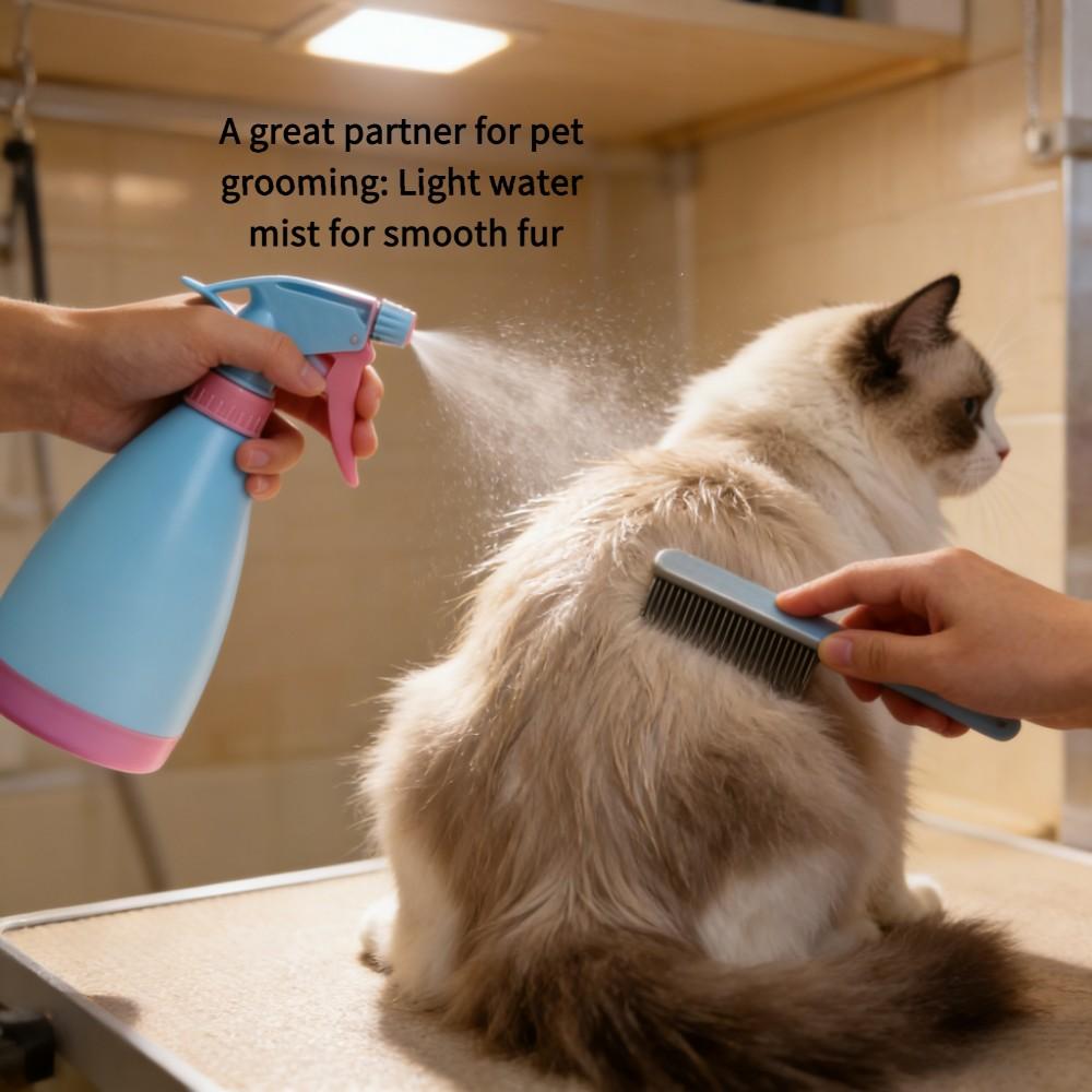 2pcs Colorful Lightweight Spray Bottles, Adjustable Nozzle Leak-Proof Design, Plastic Sprayer for Home Garden, Car Wash, Pet Cleaning