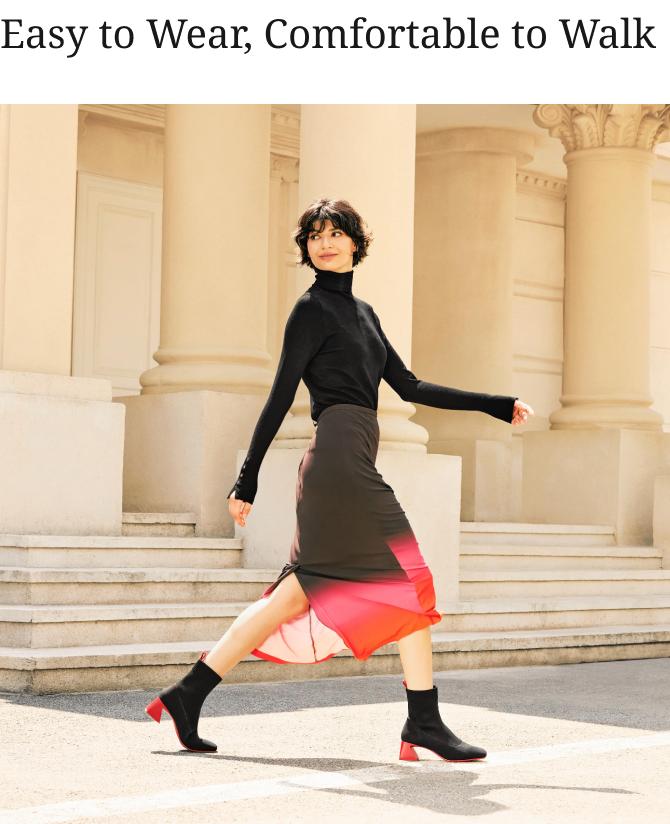 VIVAIA Women's Square-Toe Water-Repellent Block-Heel Boots – Stable, All-Day Comfort Winter Boot (Regina Pro), Bootie, Ankle Boots