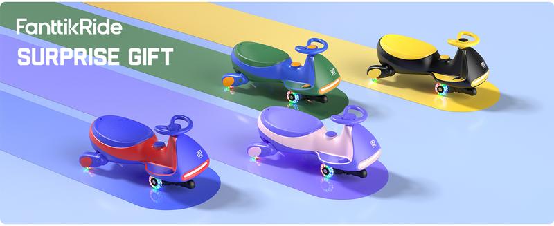 Fanttik Brand Day FanttikRide N7 Electric Wiggle Car with Pedal, Ride on Toy Fanttik Brand Day FanttikRide N7 Electric Wiggle Car with Pedal, Ride on Toy