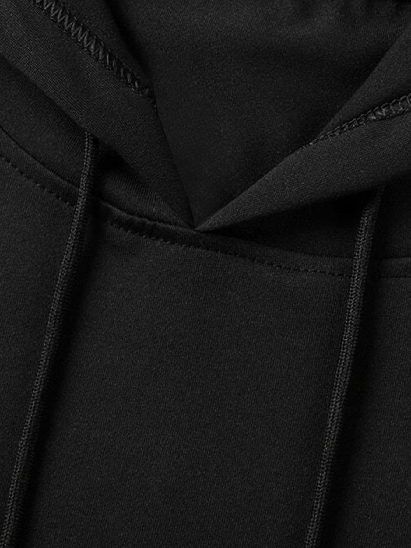 Men's Flag Series Print Hooded Long Sleeve T-Shirt, Fall & Winter Outdoor Casual Fitted Top, 3 Pack Set, Casual Outdoor Pullover, Casual Streetwear Sweatshirt