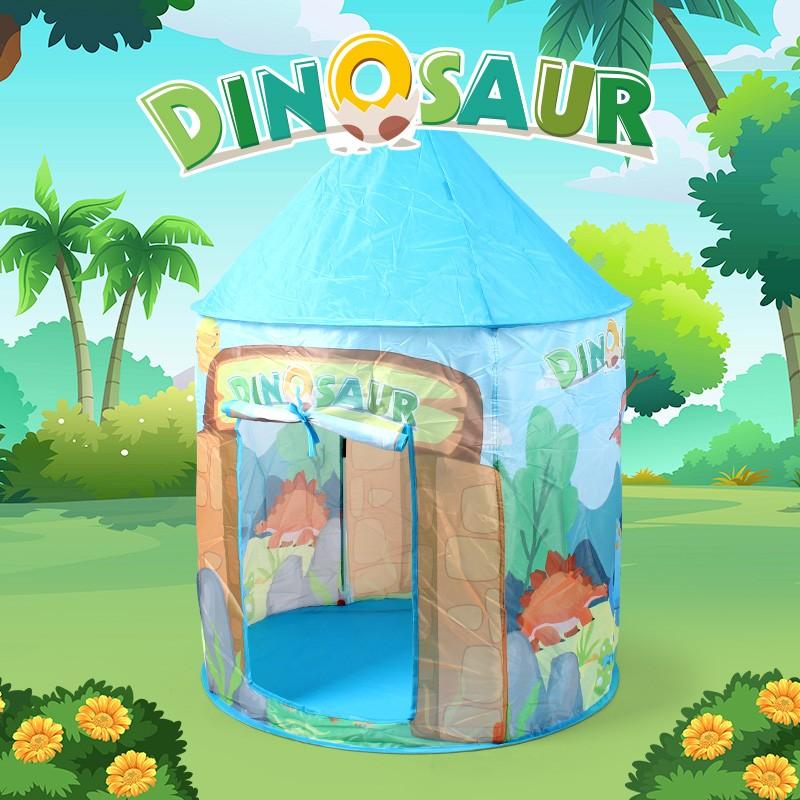 Kids Fun Yurt Play Tent, Portable Outdoor Playhouse, Beach Castle Toy for Boys & Girls, Perfect Christmas Halloween Holiday Gift