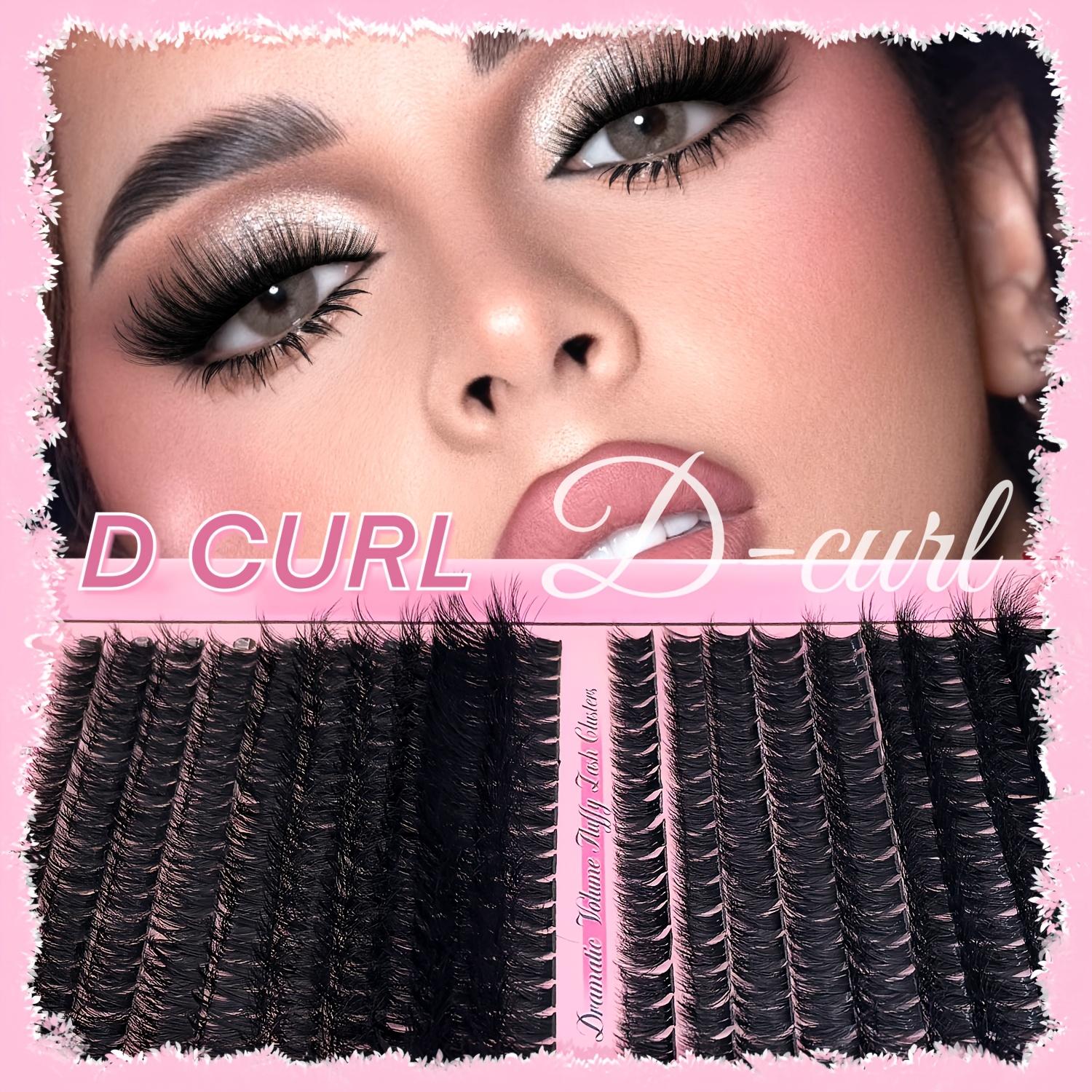 Lash Extension Fluffy Eyelash Extension Thick Lash Clusters Extensions Wispy Individual Lashes D Curl Lash Extension 40D 60D 80D 100D Mixed, 9-16mm.Extra Thick Fluffy Natural Style, Reusable Individual False Lashes Daily, Cosplay & Festivals