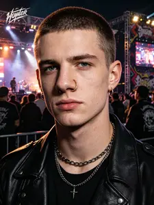 10-Piece Multicolor U-Shaped Nose/lip Rings Set, /titanium Steel/vibrant/rose Gold/, Y2K Gothic Style, Allergy-Free, Festival Accessory