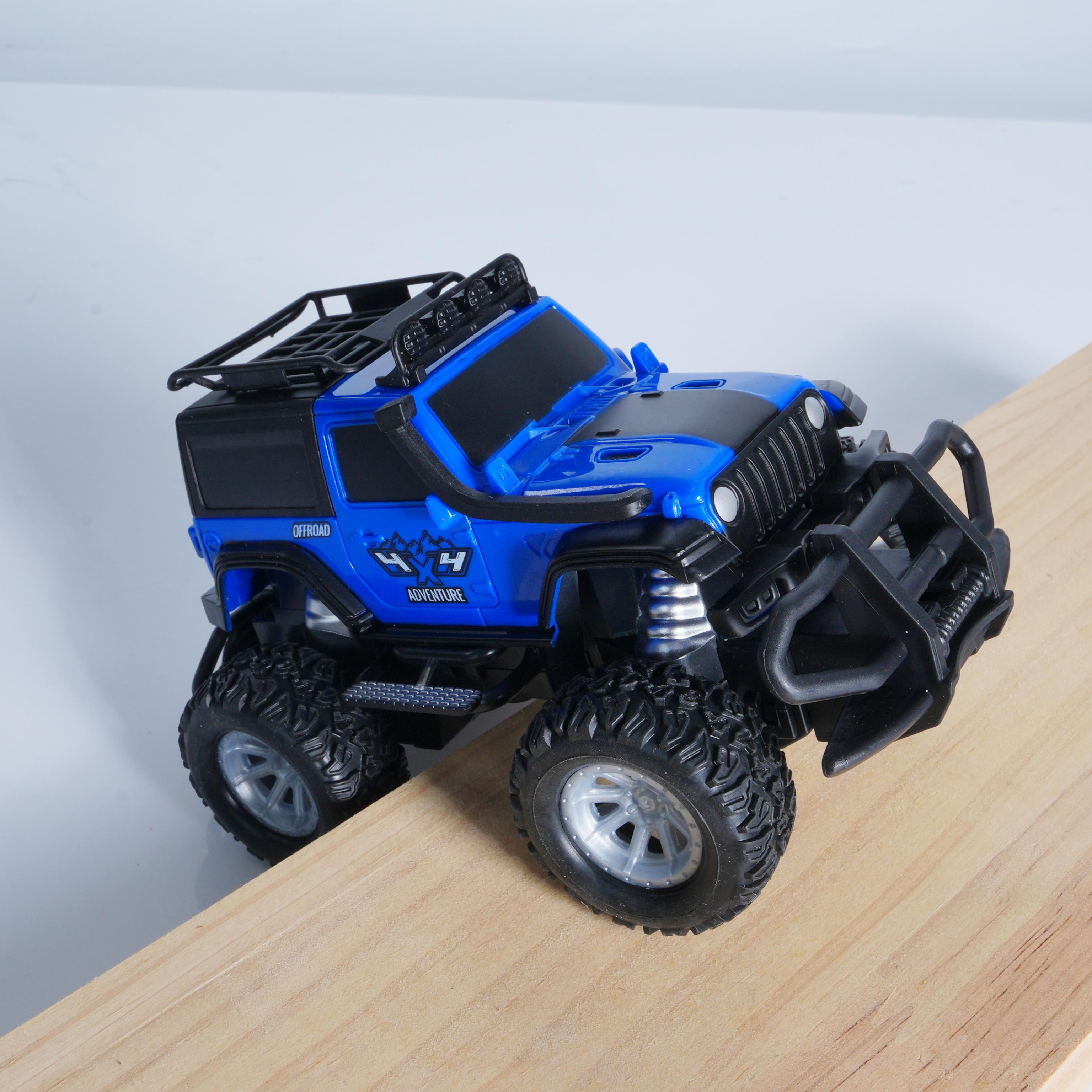Remote Control Off-Road Jeep Toy, RC Off-Road Vehicle with Realistic Design, Birthday Christmas Gift for Boys Girls and RC Enthusiasts