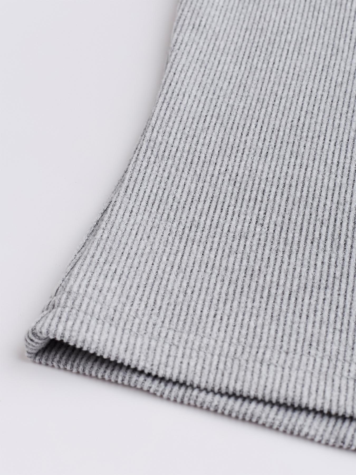 Two-piece Set Women's Solid Button Front Ribbed Crop Top & Elastic Waist Pants, Casual Long Sleeve Outfits for Spring & Fall, Women's Clothes for Daily Wear, Airport Outfit