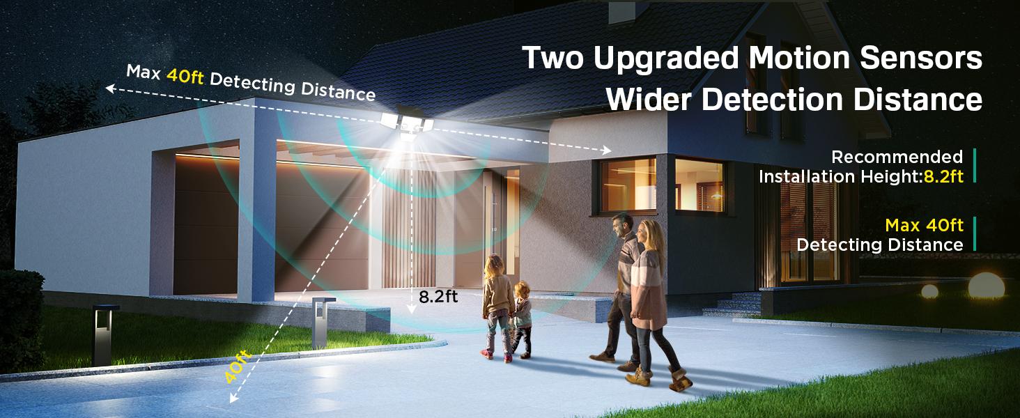LYWALT Solar Motion Sensor Lights-4 Heads 3000LM, IP65Waterproof, 270°Wide Angle Lighting Security Light for Yard, Garage, Porch, Pool,Garden,Barn,Patio,Thanksgiving home decor,Holiday Haul,Christmas gifts LYWALT Solar Motion Sensor Lights-4 Heads 3000LM, IP65Waterproof, 270°Wide Angle Lighting Security Light for Yard, Garage, Porch, Pool,Garden,Barn,Patio,Thanksgiving home decor,Holiday Haul,Christmas gifts