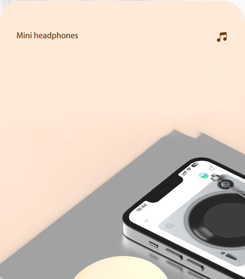 INSONIXN Invisible Sleep Earbuds Ultra-thin In-ear Wireless Bluetooth Earbuds for Sports 3D Stereo Low Latency Dual Noise Reduction Sleep Game Modes IPX5 Waterproof - Electronic  Mother's Day gift