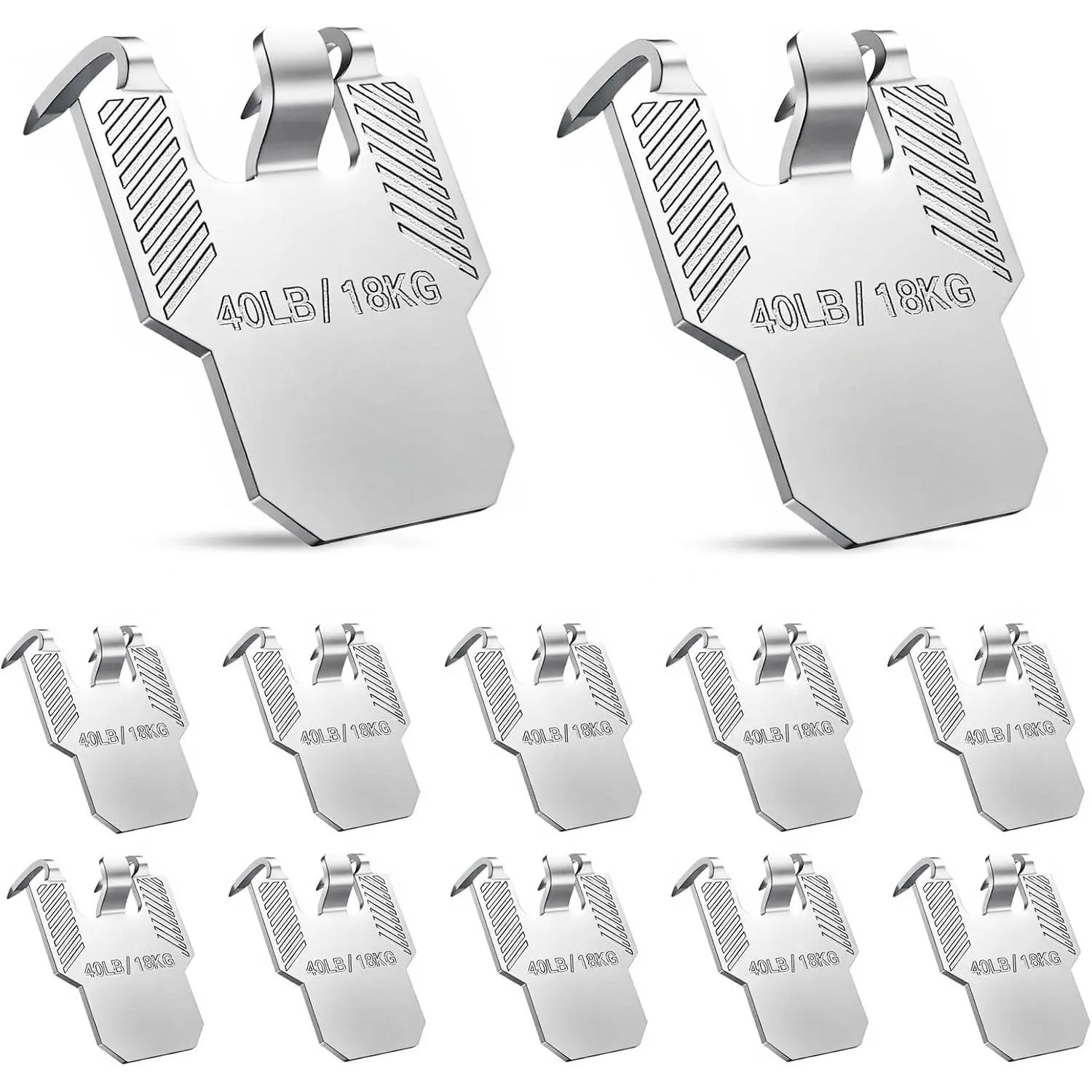 20 Pcs Drywall Picture Hanging Hooks for Wall Frames