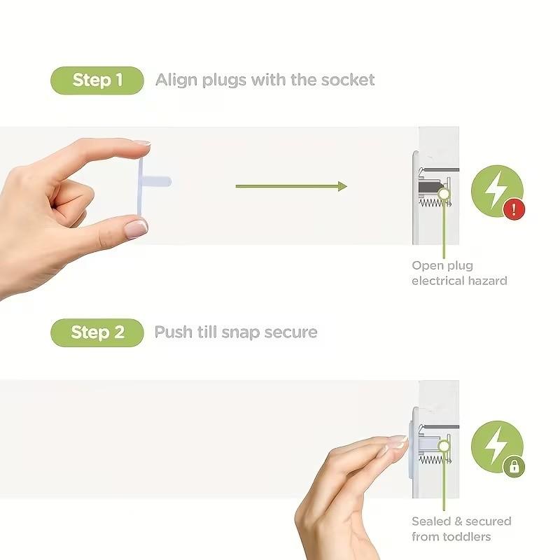 14 Transparent Socket Protector Covers, Ideal for Home and Office, Portable, Multiple and Universal Dustproof Design, Essential Electrical Protection