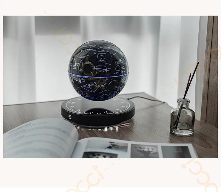 Magnetic Levitation Floating Starry Lamp, Touch Control RGB & 2700K Warm White LED Night Light, Levitating Globe Decor for Bedroom, Desk, Office – Unique Gifts Magnetic Levitation Floating Starry Lamp, Touch Control RGB & 2700K Warm White LED Night Light, Levitating Globe Decor for Bedroom, Desk, Office – Unique Gifts