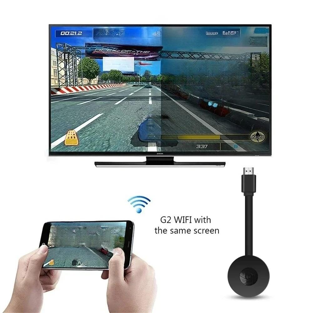 Wireless TV Stick Video Receiver Portable 1080P TV HD WIFI Dongle Adapter For Android/iOS TV Box Computer Live Screen Projector