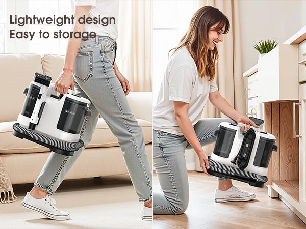 Fabric Cleaner Machine – Deep Clean Your Sofa, Carpet & More Multi Surface Vacuum Home Cleaning Tool