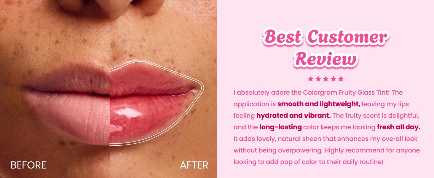Colorgram Fruity Glass Tint Mini Set – portable dual gloss for dimensional shine & hydration