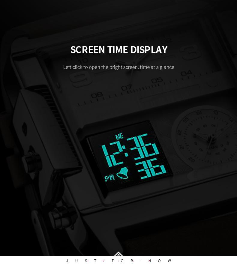 FEICE Large Dial Square Men's Watch Multifunction Chronograph Luminous Waterproof High-Quality Versatile Fashion Silver Luxury Timepiece Time Style FEICE Large Dial Square Men's Watch Multifunction Chronograph Luminous Waterproof High-Quality Versatile Fashion Silver Luxury Timepiece Time Style