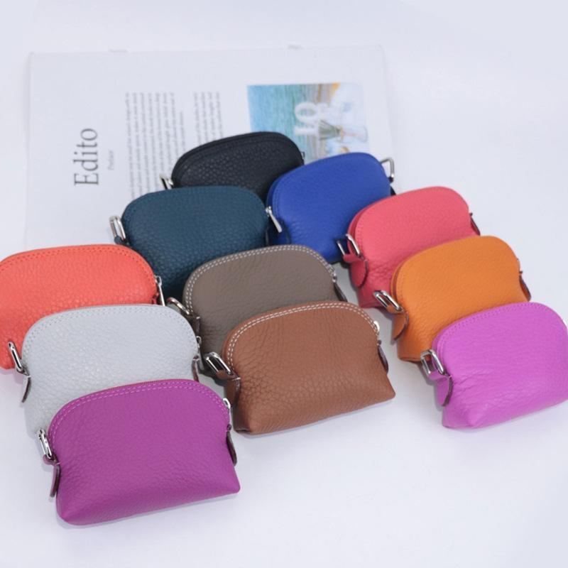 [Mother's Day Gifts]Compact Keychain Coin Purse, Minimalist Zipper Card Wallet, Daily Storage Pouch for Shopping & Dating Outdoor Sports