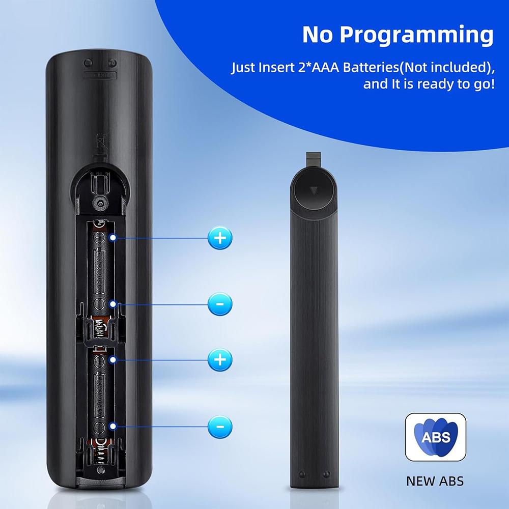 Universal Replacement for All Samsung Smart TV Remote,BN59-01315A Remote Control Replacement for Samsung-Smart-TV-Remote, for All Samsung LED QLED LCD 6/7/8/9 Series 4K UHD HDTV HDR Flat Curved Smart TV, with Netflix, Prime Video and Hulu Button