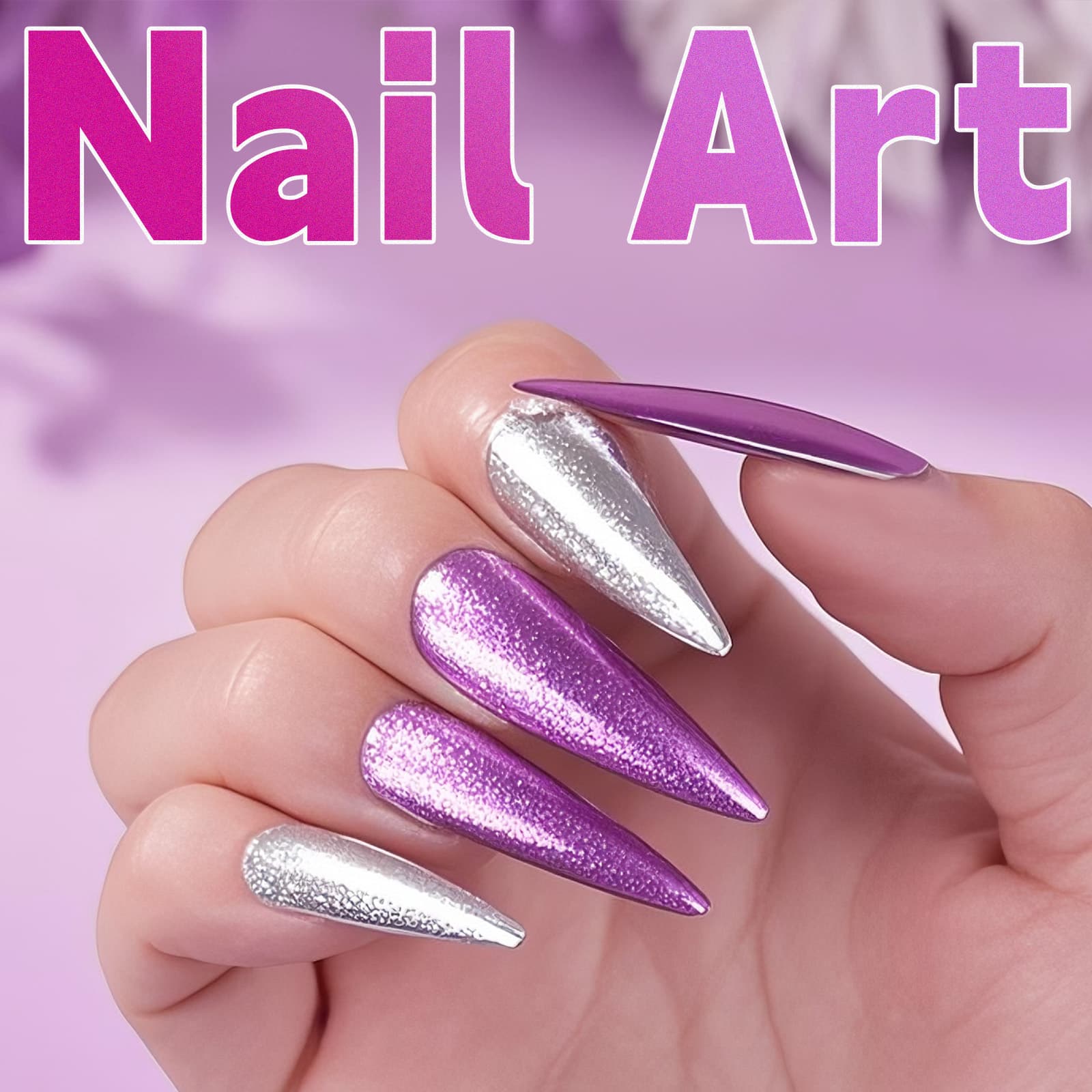 Chrome Powder,10 Colors Metallic Mirror Effect Chrome Powder for Nail, Pigment for Epoxy Resin, Slime, Crafting, Tumbler, Oil Painting, Black/Silver/Blue Resin Color Pigment - LET'S RESIN