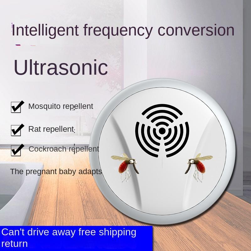 6 Pack Insect Repellent, Intelligent Frequency Conversion, 360-Degree Mosquito Repellent,  Night Light Function, Wide Application Range, Repel Mosquitoes, Mice and Cockroaches