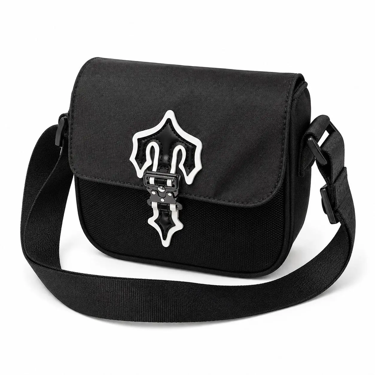Streetwear Crossbody  Techwear Shoulder Sling Utility Pouch For Men Women Y2K Aesthetic Everyday Carry Casual Travel Messenger  Minimalist Outfit Essential Trendy Campus Fashion Accessory