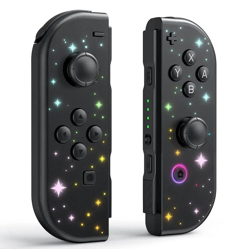 Game Controller (Left/Right) for Switch and Switch 2 Bluetooth Connectivity - Wireless Game Controller with Dual Vibration, Motion Control, Screenshot, and Wake-up Functions. A must-have for staying home, and a great gift for your boyfriend.