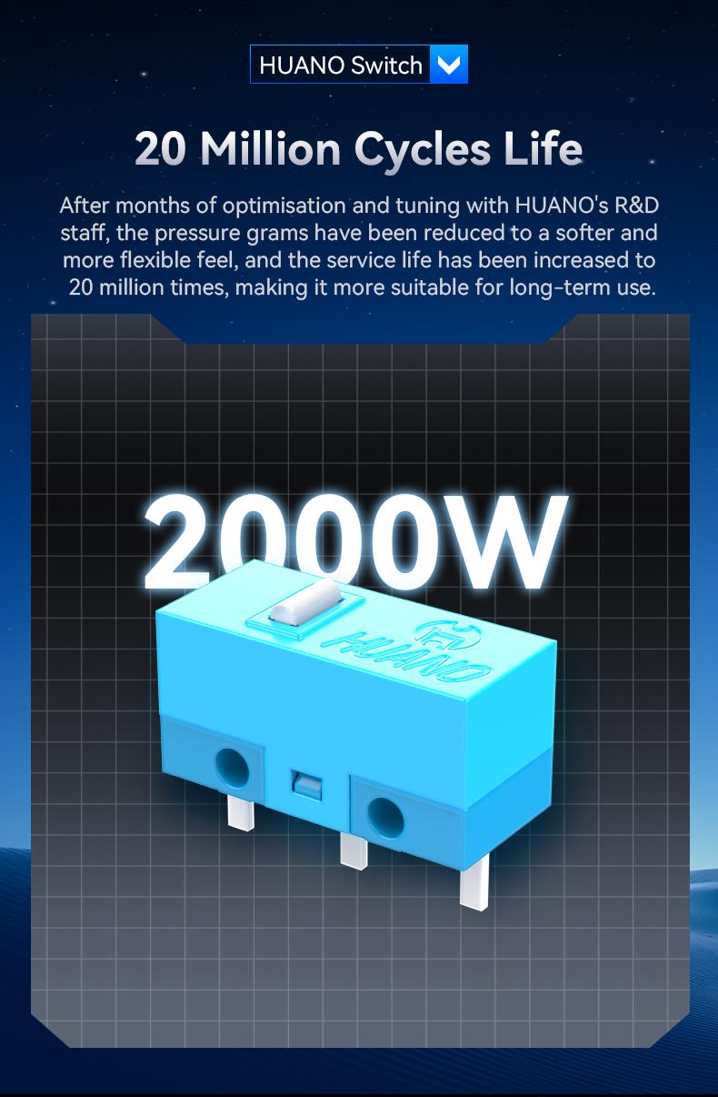 ATTACK SHARK X11SE Wireless Gaming Mouse ATTACK SHARK X11SE Gaming Mouse, PixArt PAW3311 Gaming Sensor, BT/2.4G Wireless/Wired
