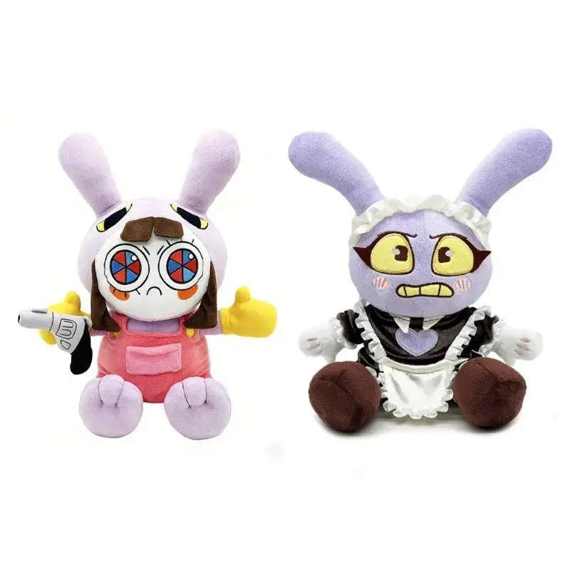 Hot The Amazing Digital Circus Anime Peripheral Plush Toys Pomni Jax Cute Toys Home Decoration Collection Are Birthday Gifts