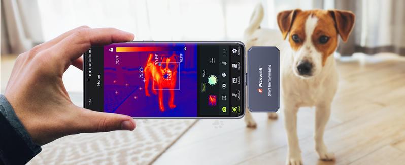 FOXWELL RT100 Thermal Camera for Android (USB-C) / iOS Smartphones, 256x192 Super IR Resolution Thermal Imaging Camera, -4°F to 1022°F Thermal Imager for Home/HVAC/Electrical/Plumbing/Automotive Inspection FOXWELL RT100 Thermal Camera for Android (USB-C) / iOS Smartphones, 256x192 Super IR Resolution Thermal Imaging Camera, -4°F to 1022°F Thermal Imager for Home/HVAC/Electrical/Plumbing/Automotive Inspection