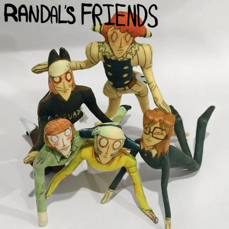 2026 Hot selling toys Anime Randal's Friends Ranfren Cosplay Doll Abstract Joint Mobility Plush Stuffed Dolls Ornament Accessories Halloween Props Internet-famous toy