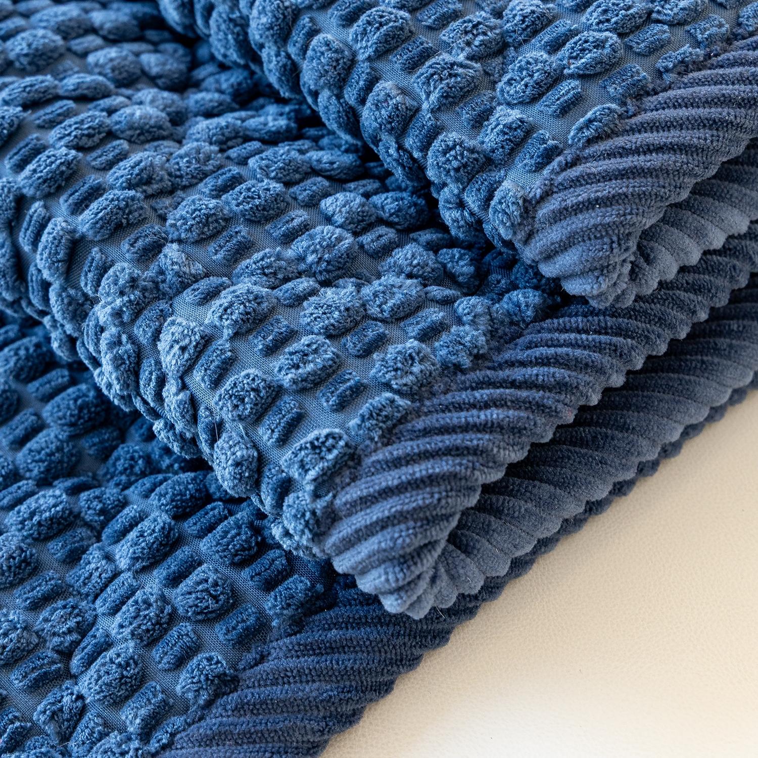 1pc Single Solid Color Bubble Velvet Sofa Pad, Soft Skin-Friendly Material, Pet-Friendly Anti-Slip Design, Machine & Hand Washable, Fits Single to Five-Seater Sofas