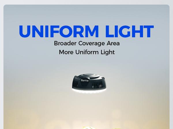 Barrina Orbgrow OG09 Puck LED Grow Light with 660nm Red LEDs, 18W(2 x 9W, 270 Watt Equiv), Plant Lights for Indoor Plants Full Spectrum, Magnetic & Linkable, Small Grow lamp, Seeding, 2 Packs, Black