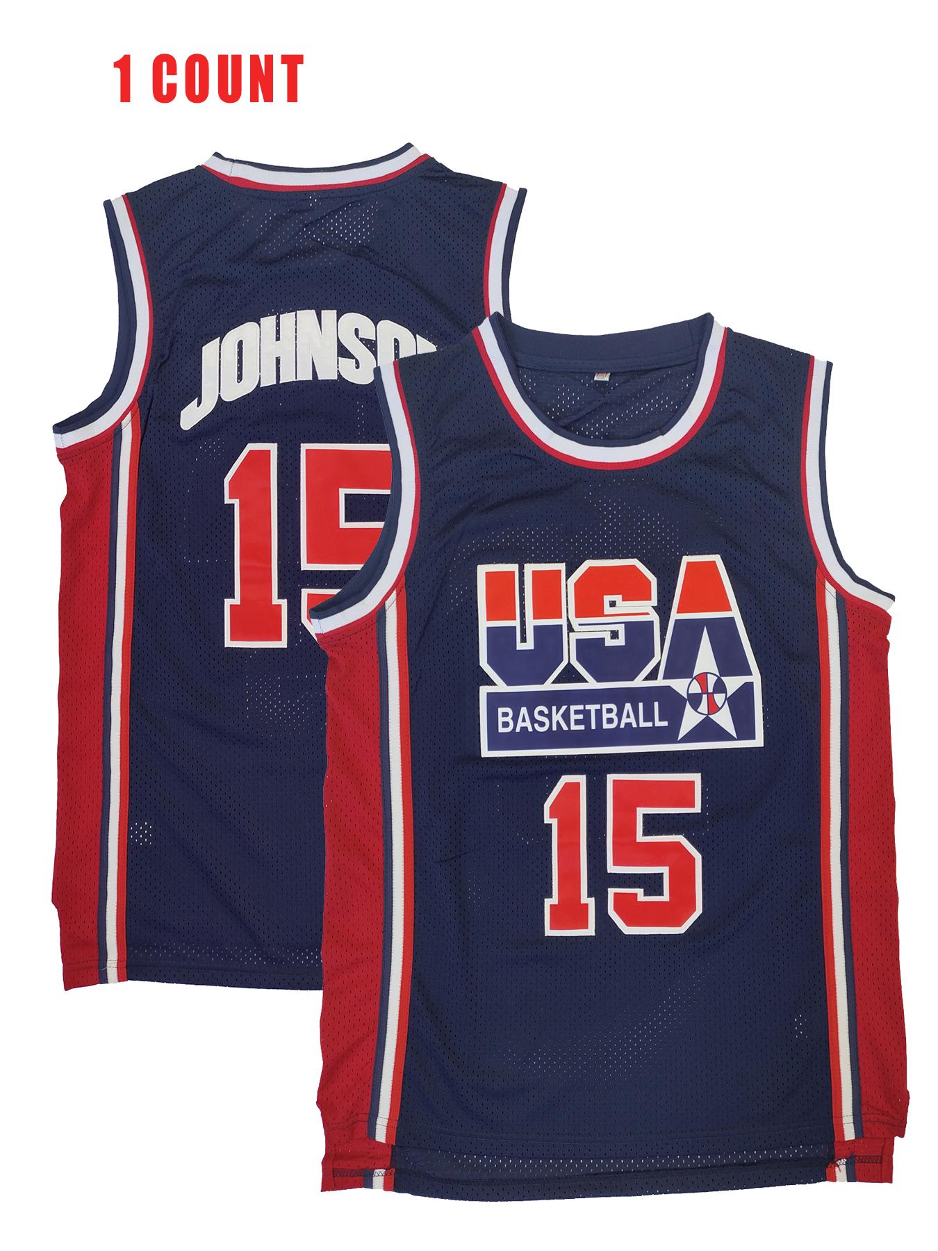 Men's Basketball Jersey, Loose Letter & Number Embroidery Basketball Vest, Breathable Quick Drying Basketball Jersey for Outdoor Sports, Baseball Jersey