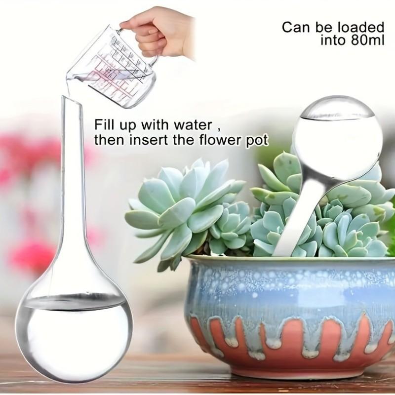 10 Self-Watering Plant Balls, Automatic Irrigation System, Plastic Ball Watering Device, Indoor/outdoor Pots, Garden, Lawn, Low Maintenance
