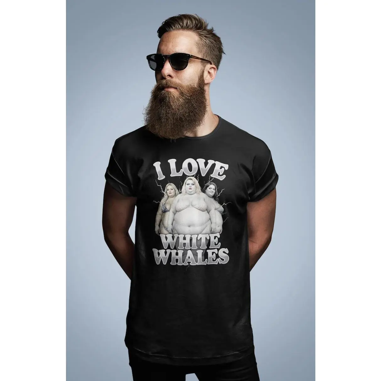 Inappropriate Tshirt for Men, Adult Humor Tee, Offensive Shirt for Him, Funny Bachelor Tshirt, I Love White Whales, Tshirt Roulette Shirt