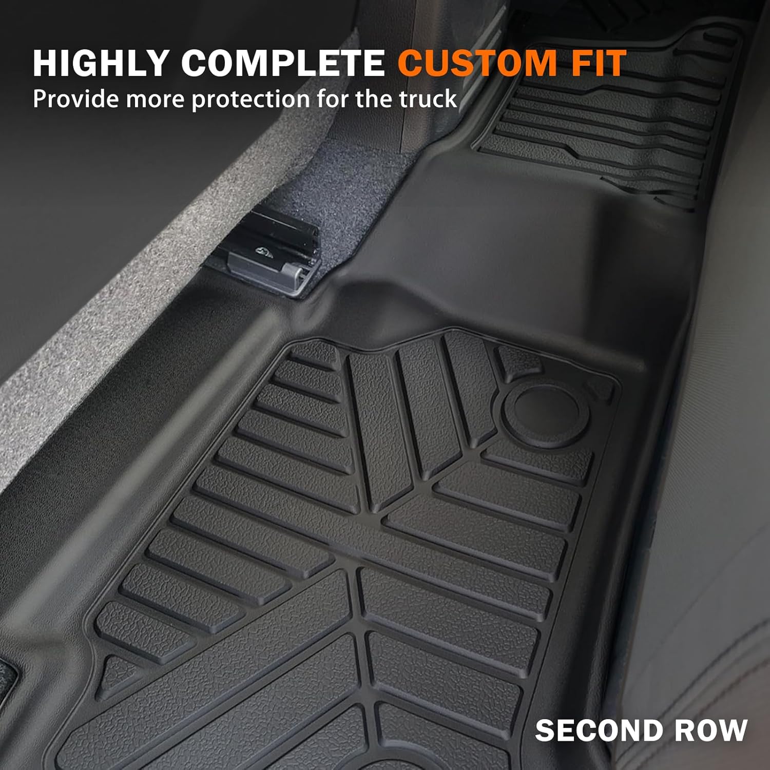 Canvcle Custom Fit Floor Mats for 2016-2026 Toyota Tacoma Double Cab Automatic All Weather TPE Rubber Liners Non-Slip & Odorless Canvcle Custom Fit Floor Mats for 2016-2026 Toyota Tacoma Double Cab Automatic All Weather TPE Rubber Liners Non-Slip & Odorless