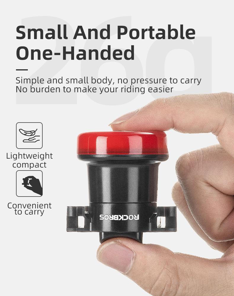 ROCKBROS Smart Bike Tail Light Break Sensing Bike Light Rechargeable Waterproof Auto On/Off Ultra Bright LED