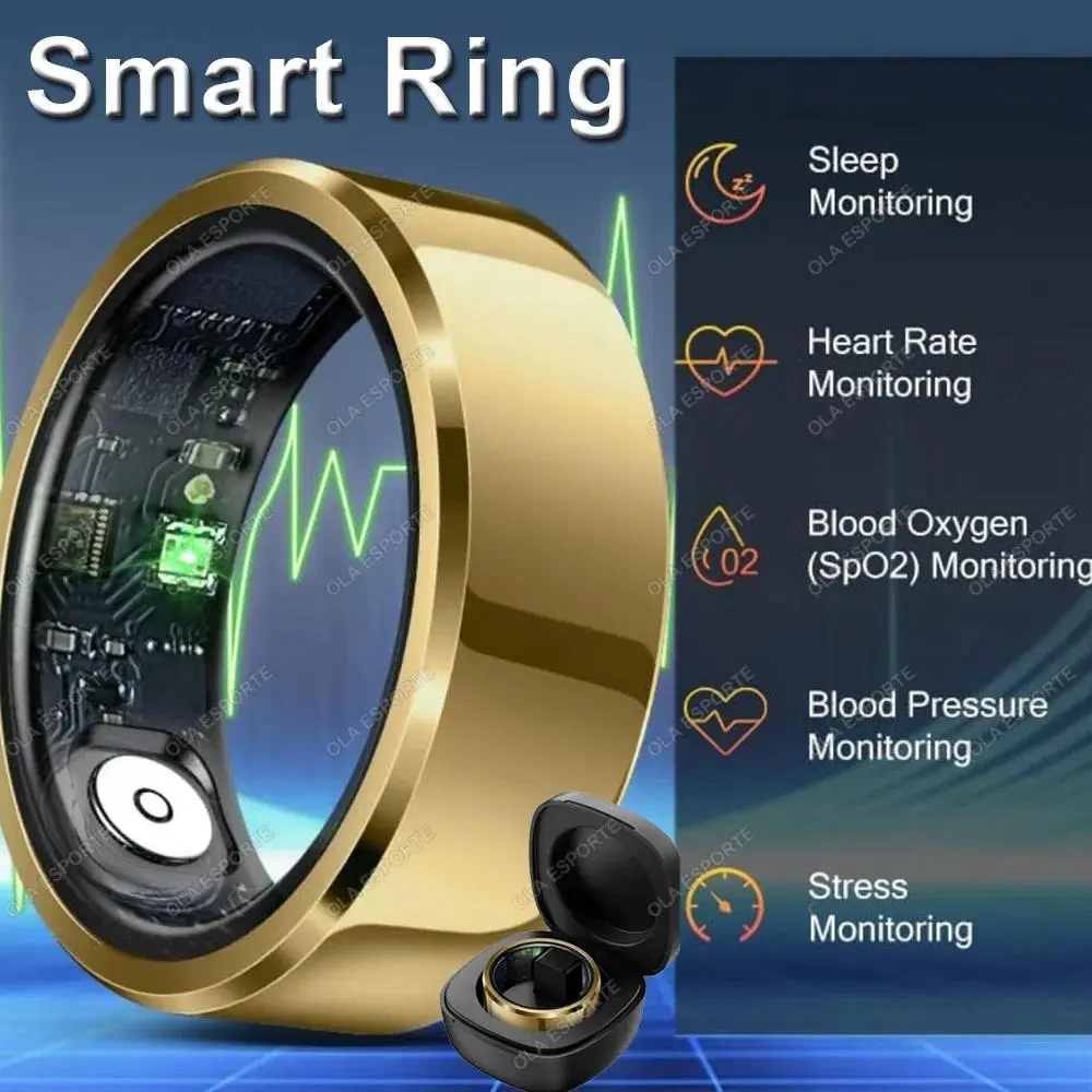 2026 smartwatch touch Smart Ring Blood Pressure Heart Rate Sleep Monitoring Smartring IP68 & 5ATM Waterproof Multi-sport Smartring Man Women R11C