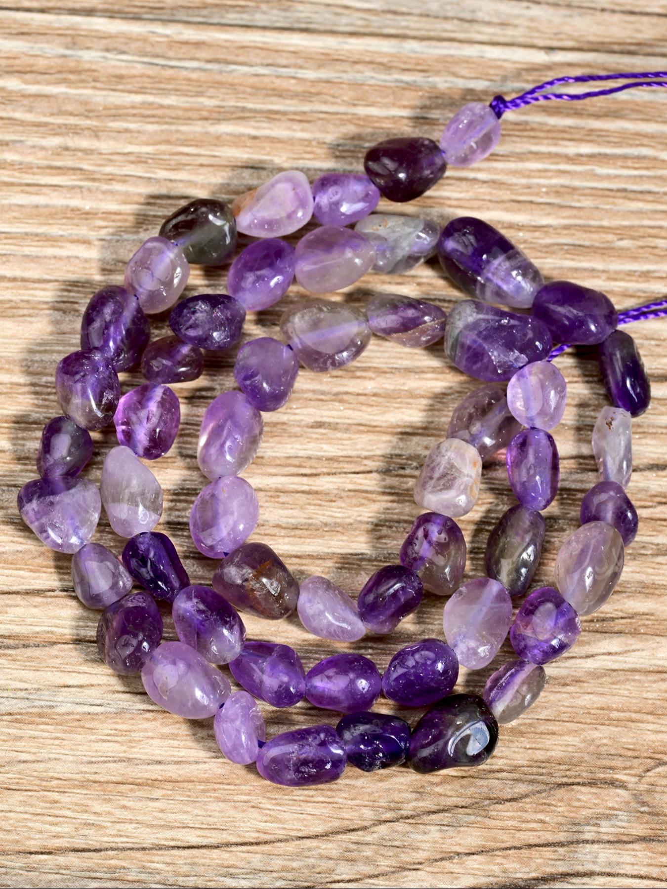 40 cm Natural Citrine Carnelian Amethyst Mixed Crystal Beads, Irregular Loose Beads for Jewelry Making, Handmade Bracelet Necklace Additions, 6x8mm Beads