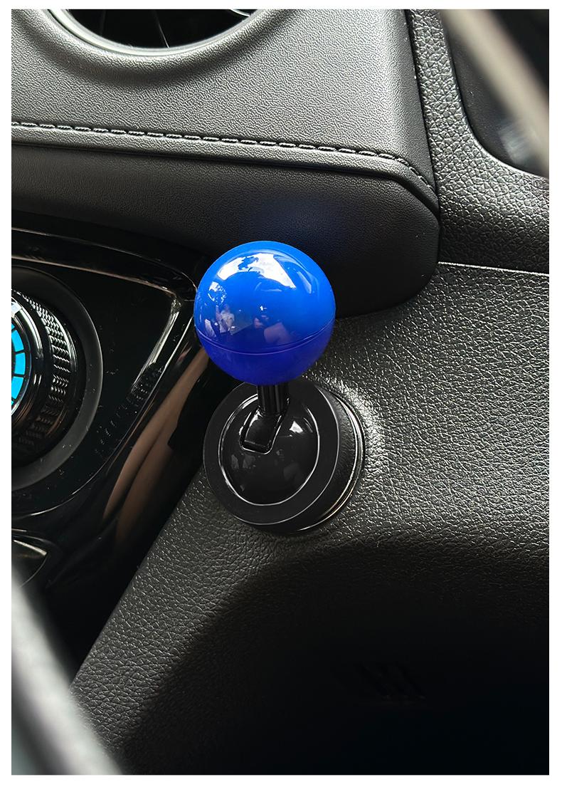 Metal Car Joystick Push Start Button Cover, Metal Push to Start Accessories, Car Starter Engine Start Stop Button Cover, Cool Car Accessories Interior Decor Push to Start Button Rocker